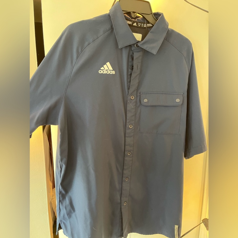 Adidas Dri fit golf shirt